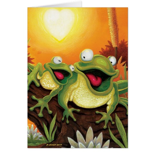 Froggy-Freunde Karte