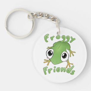 Froggy Friends Acrylic Schlüsselanhänger