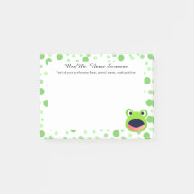 Froggy Green Dots Polka