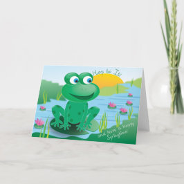 Froggy - Gruß-Karte Karte