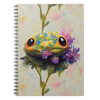 Froggy Journal - niedlicher impressionistischer Fr Notizblock