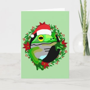 Froggy Weihnachten   Karte