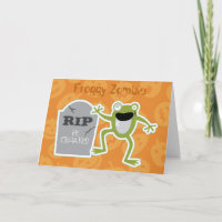 Froggy-Zombie Halloween