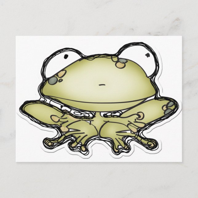 Frogiliös! Postkarte (Vorderseite)