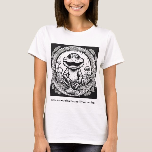 Frogman Psychedelic Women's T - Shirt (Vorderseite)