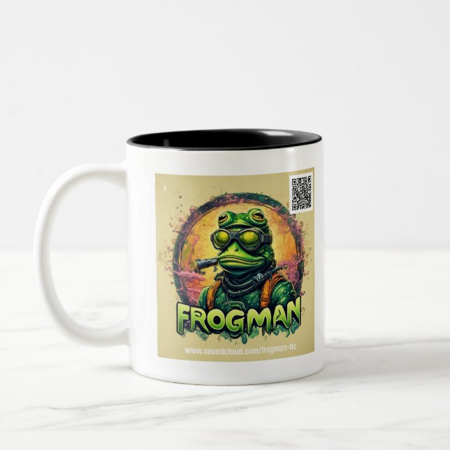 Frogman Tasse (Links)