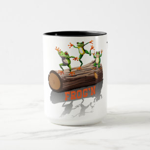 "Frog'n" individuell anpassbar Tasse