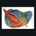 Frogpole Poster<br><div class="desc">From the video "Finally A 600gsm Watercolor Sketchbook With NO Gutter"</div>