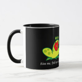 FrogPrince (Black Background Color) Tasse