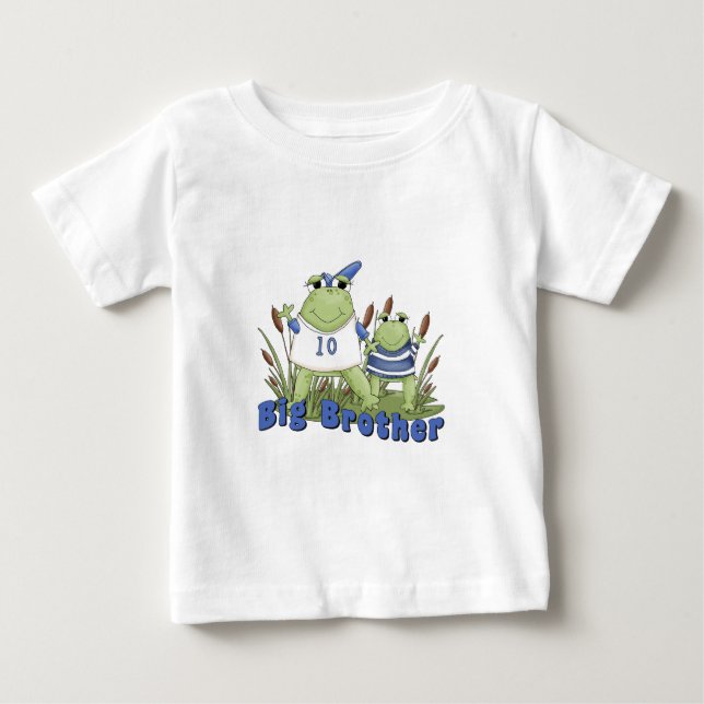 Frogs Big Brother Baby T-shirt (Vorderseite)
