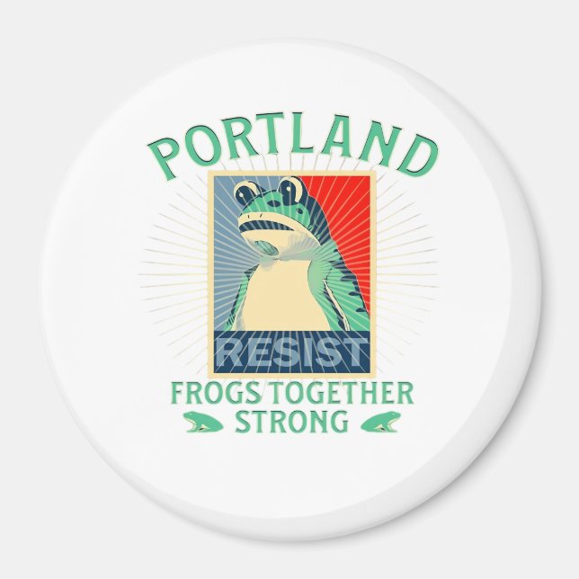 Frogs Classic Magnet (Vorne)