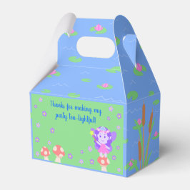 Frogs & Fairies Tee Party Vielen Dank für Ihre Unt Geschenkschachtel