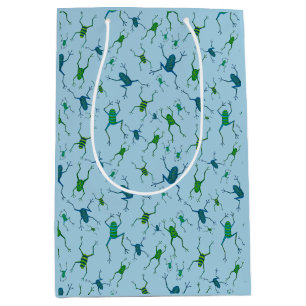 Frogs Jumping for Joy Mittlere Geschenktüte