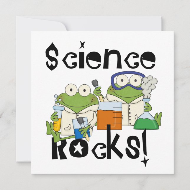 Frogs Science Rocks (Vorderseite)