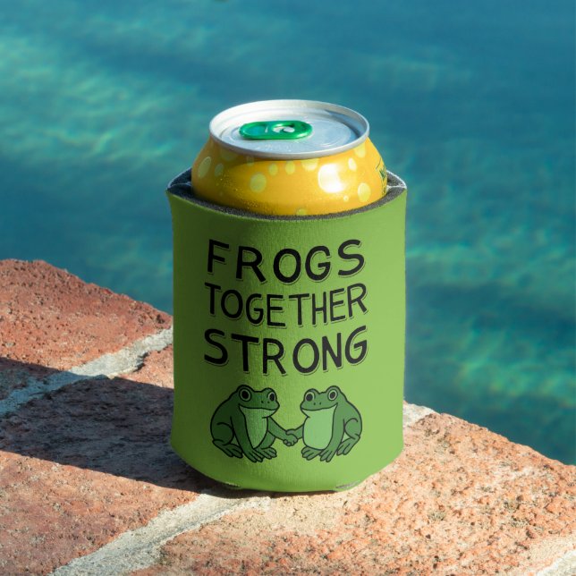 Frogs Together Strong Portland Frog Protest Dosenkühler (In Situ Pool)