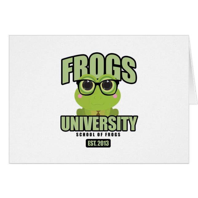 Frogs-Universität (Vorderseite (Horizontal))