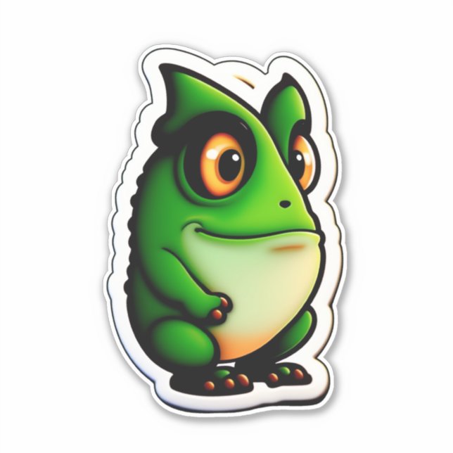 Frogy Delights Entdecken Sie unsere Stickerauswahl Aufkleber (Vorderseite)