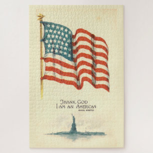 Froh, Amerikaner zu sein Großes Puzzle