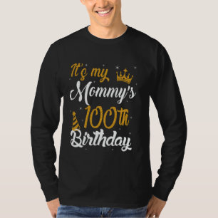 Frohe 100. Geburtstag meiner Mutti 1925 100 Jahre T-Shirt