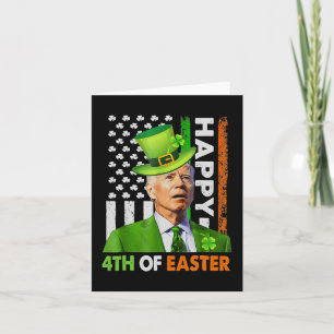 Frohe 4. Ostern Lustiger Joe St Patricks Day Lepre Karte