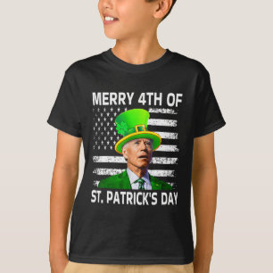 Frohe 4. St. Patrick's Day Joe Biden St Patric T-Shirt