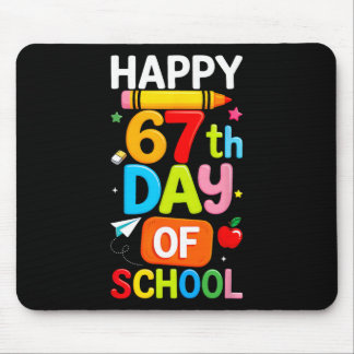 Frohe 67. Schultage Lehrer Kinder Sechs Sieben 6 Mousepad