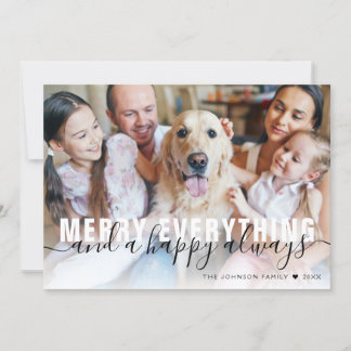 Frohe alles Familie Gold Foil Weihnachten