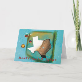 Frohe Austin Texas!  Feiertagskarte