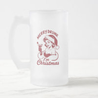 Frohe Besoffen Ich bin Weihnachten Cocktail Snarky
