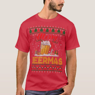 Frohe Biermas Weihnachten Lustiges Bier Trinken Hä T-Shirt