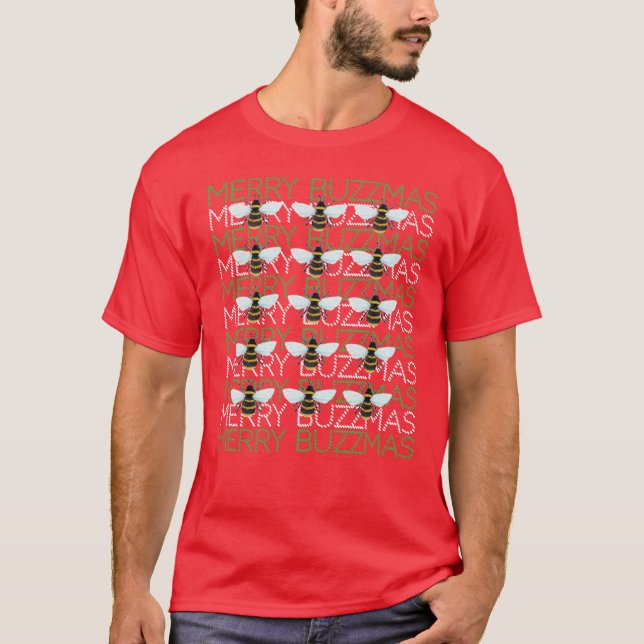 Frohe Buzzmas T-Shirt  (Vorderseite)