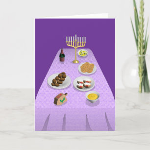Frohe Challah-Tage! Feiertagskarte