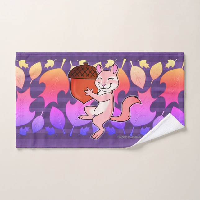 Frohe Chipmunk - Handtuch (Handtuch)