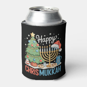 Frohe Chrismukkah Chanukka Weihnachten Chanukka Dosenkühler