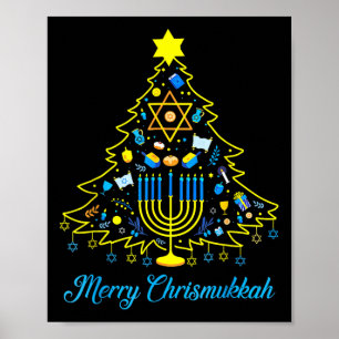 Frohe Chrismukkah Glückliches Chrismukkah Frohe We Poster