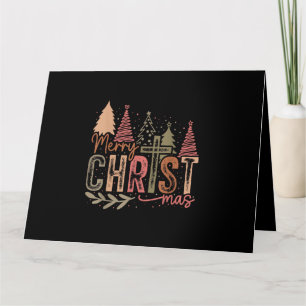 Frohe Christ Weihnachten Christlich Glaube Jesus C Karte