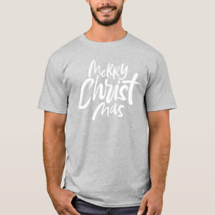 Frohe Christliche Weihnachtsbriefe Religiös T-Shirt