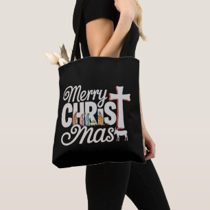 Frohe Christus Mas Christlich Weihnachten Jesus Xm Tasche