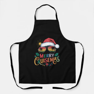 Frohe Cruisemas 2024 Weihnachten Santa Rentier Schürze