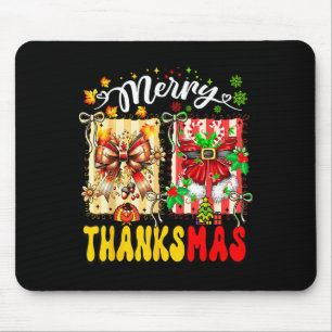 Frohe Dankmas Erntedankfest Weihnachten Coquette B Mousepad