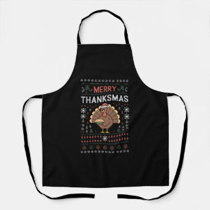 Frohe Dankweihnachten Weihnachten Erntedankfest Pu Schürze