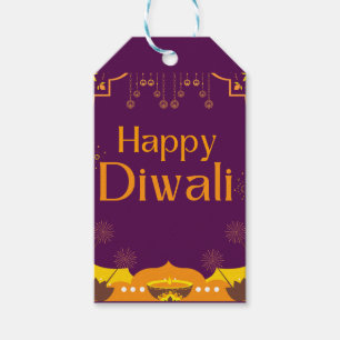 Frohe Diwali-Party Geschenkanhänger