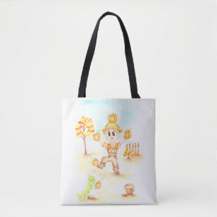 Frohe Ernte kleiner Ingwerjunge Tasche
