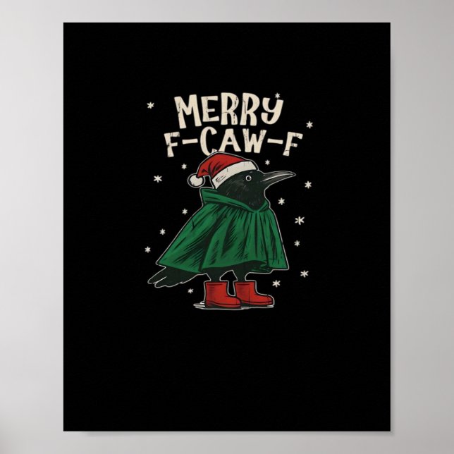Frohe F-Caw-F Poster (Vorne)