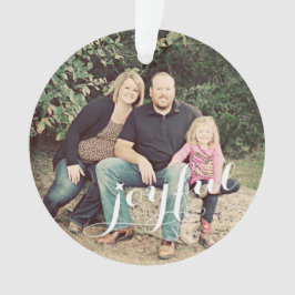 Frohe Familien-Foto-Weihnachtsverzierung Ornament