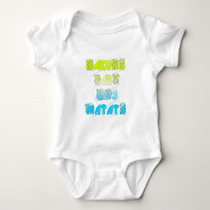 Frohe Farben Hakuna Matata Hakunamatata Geschenk S Baby Strampler
