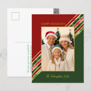 Frohe Feiertage Elegantes Farbphoto Weihnachten