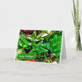 Frohe Feiertage Entwurf 4 Feiertagskarte