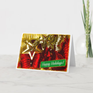 Frohe Feiertage Entwurf 5 Feiertagskarte