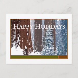 Frohe Feiertage Feiertagspostkarte